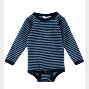 Joha Body l/� - Uld - Bl� m. Striber