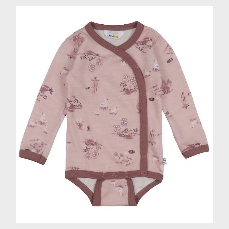 Joha Sl�-om Body l/� - Uld/Bambus - Lyser�d