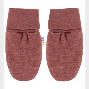 Joha Luffer - Uld/Bambus - Mrk Rose