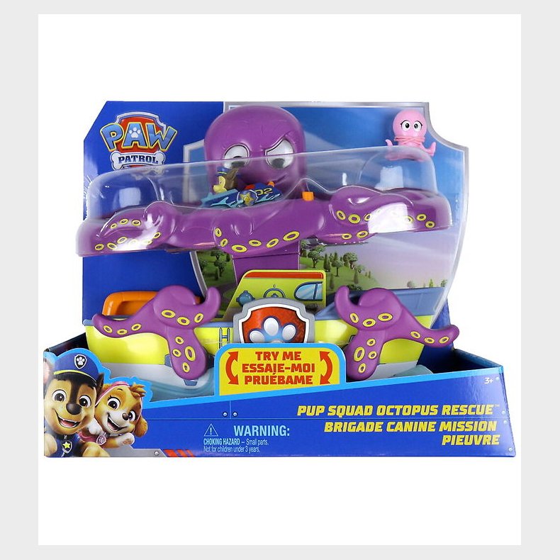 Paw Patrol Legest - Pup Squad Octopus Rescue
