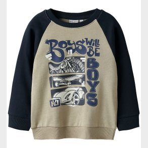 Name It Sweatshirt - NmmVildar - Island Fossil/Boys