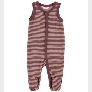 Joha Sparkedragt - Uld - Rose m. Striber