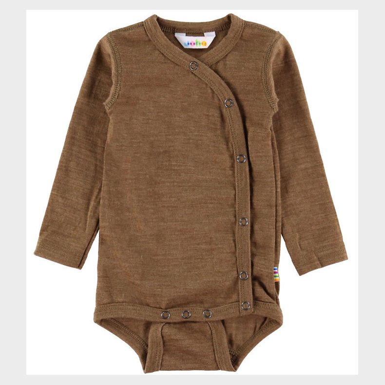 Joha Sl�-Om Body l/� - Uld - Varm Brun