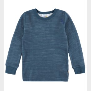 Joha Bluse - Uld/Bambus - Dark Denim