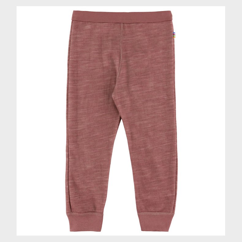 Joha Leggings - Uld/Bambus - Mrk. Rose