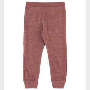 Joha Leggings - Uld/Bambus - M�rk Rose