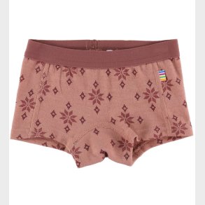 Joha Hipsters - Uld/Bomuld - Rose m. Snefnug