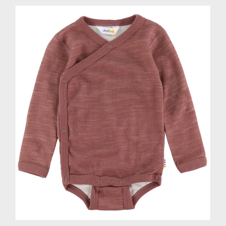 Joha Sl�-om Body l/� - Uld/Bambus - M�rk Rose