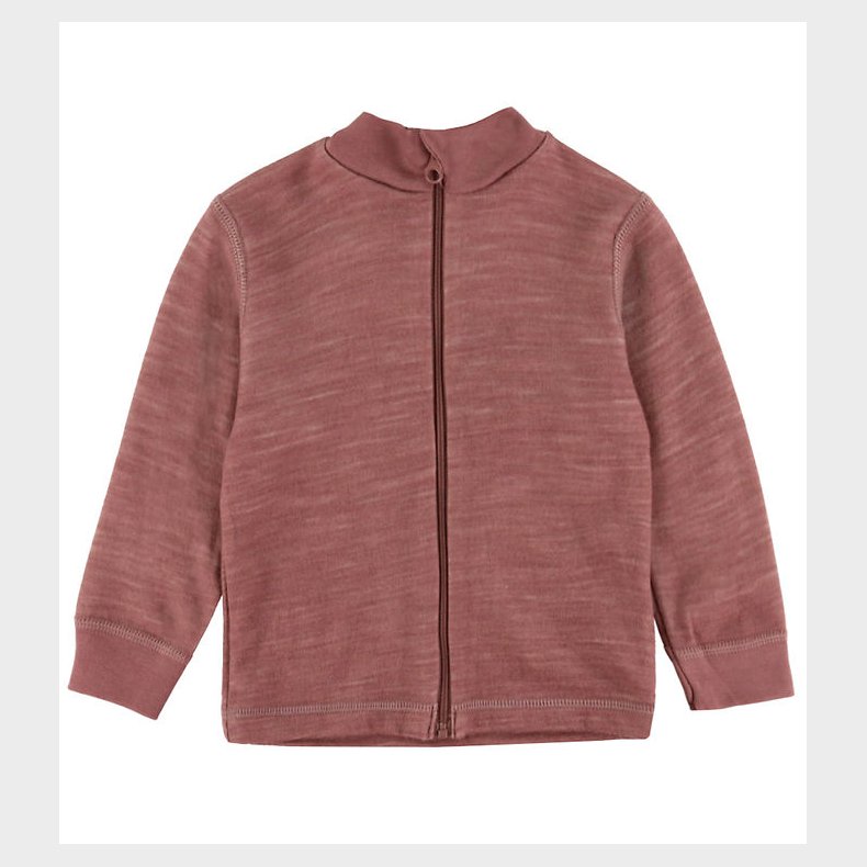 Joha Cardigan - Uld/Bambus - M�rk Rose