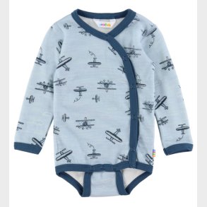 Joha Sl�-om Body l/� - Uld/Bambus - Lysebl�