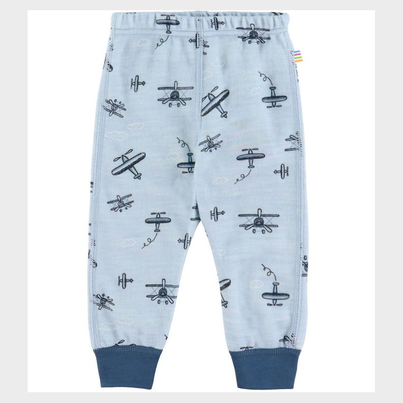 Joha Leggings - Uld/Bambus - Lysebl