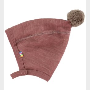 Joha Babyhjelm - Uld/Bambus - Mrk. Rose