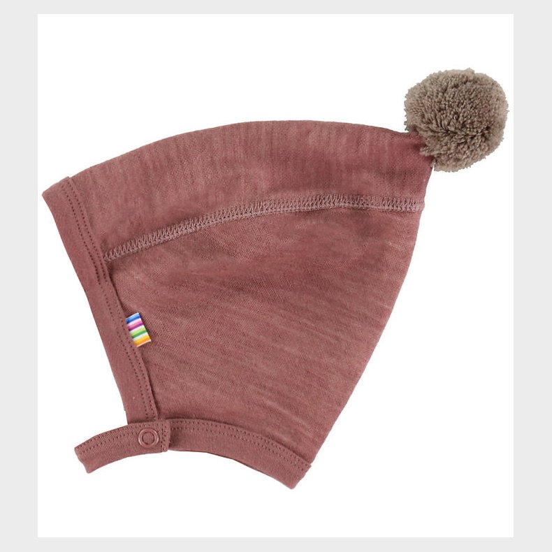 Joha Babyhjelm - Uld/Bambus - Mrk. Rose