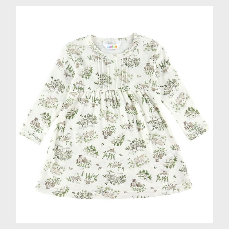 Joha Kjole - Uld/Silke - Off White