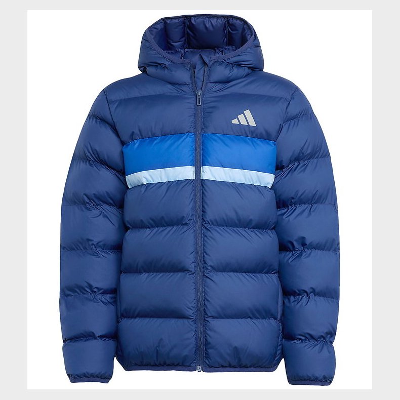 adidas Performance Dynejakke - Dark Blue/Royal Blue/Glow Blue