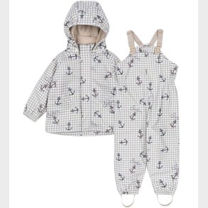 Konges Sljd Regntj m. Seler - PU - Palme - Sailor Check