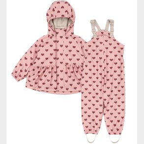 Konges Sljd Regntj m. Seler - PU - Palme - Amour Pink