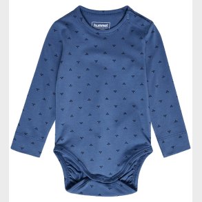 Hummel Body l/ - HmlMini Bee - Dutch Blue m. Logo