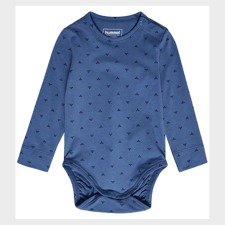 Hummel Body l/ - HmlMini Bee - Dutch Blue m. Logo