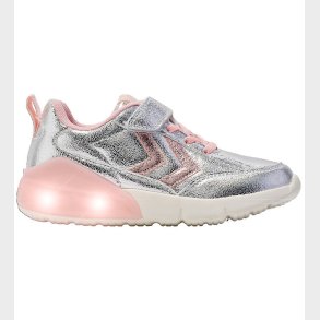 Hummel Sko m. Lys - Daylight Glitter JR - Silver