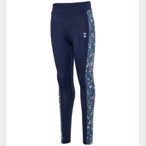 Hummel Leggings - HmlJR Mix - Dress Blues/Riverside