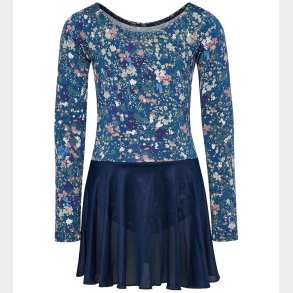 Hummel Gymnastikdragt - HmlJR Mix Gym - Dress Blues/Riverside