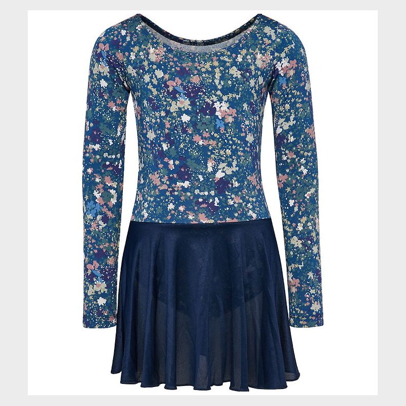 Hummel Gymnastikdragt - HmlJR Mix Gym - Dress Blues/Riverside