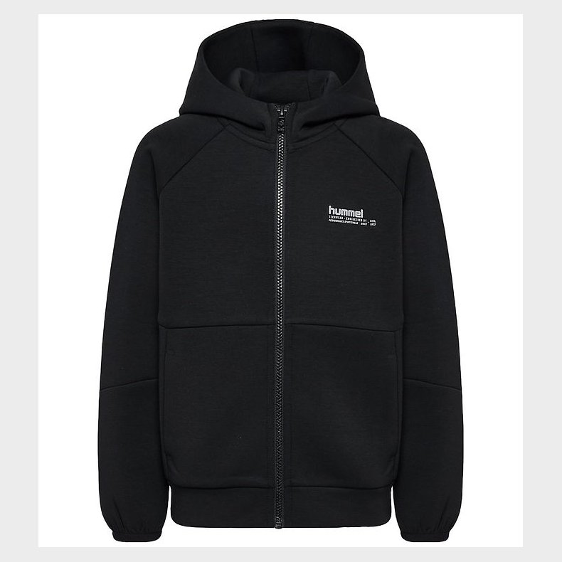 Hummel Cardigan - HmlJR Tech Fleece - Black