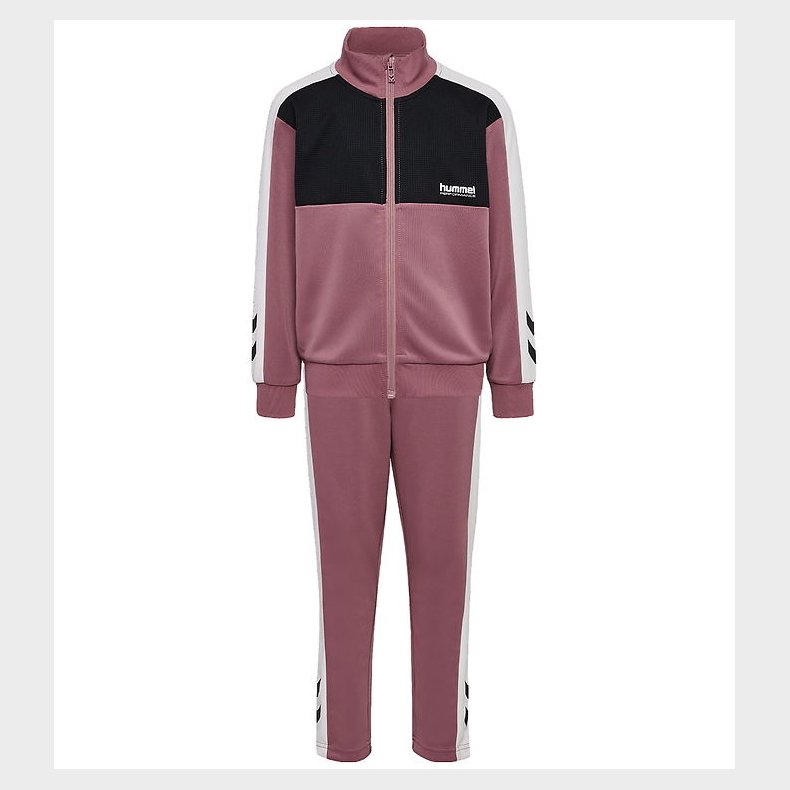 Hummel Tr�ningss�t - HmlJR Colorblock - Wistful Mauve