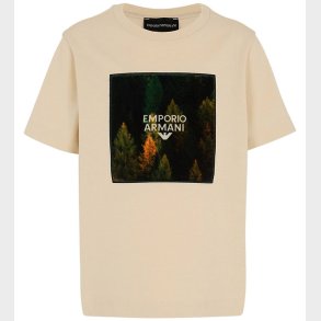 Emporio Armani T-shirt - French Oak m. Print