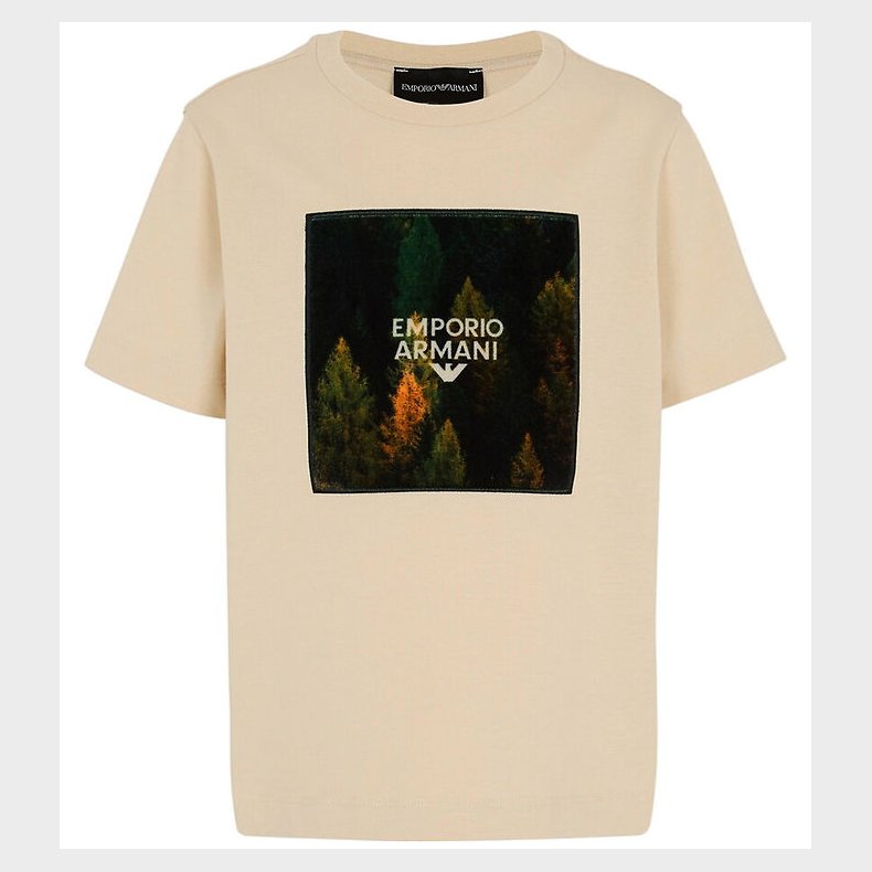 Emporio Armani T-shirt - French Oak m. Print