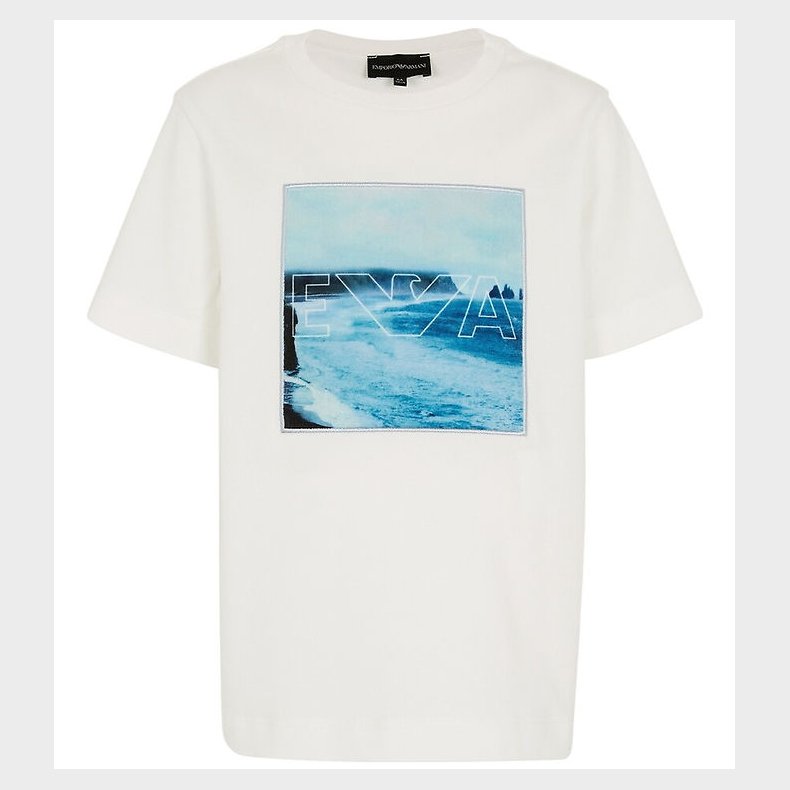 Emporio Armani T-shirt - Off White m. Print