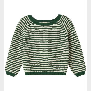 MarMar Bluse - Strik - Torin - Garden Green Stripe
