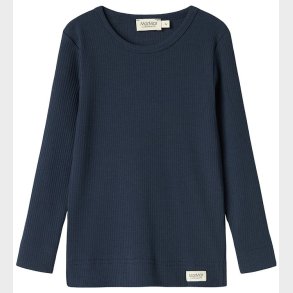 MarMar Bluse - Rib - Plain - Pilot Lavender