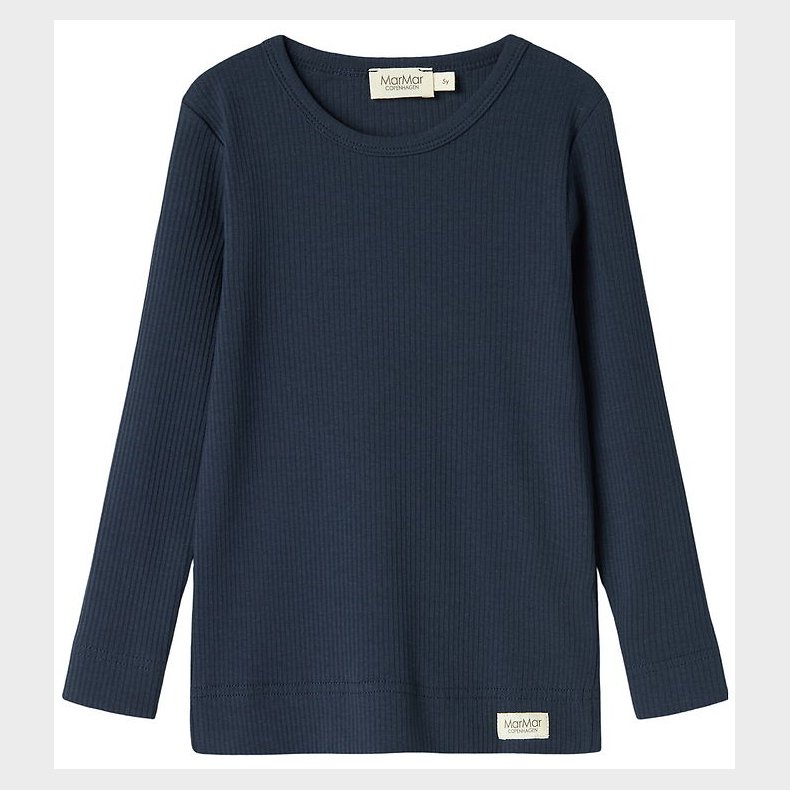 MarMar Bluse - Rib - Plain - Pilot Lavender