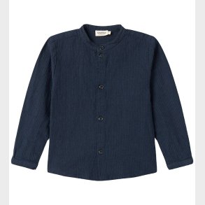 MarMar Skjorte - Torben - Dark Blue Stripe