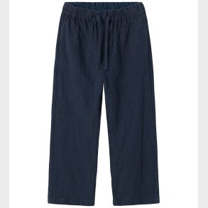 MarMar Bukser - Plano - Dark Blue Stripe