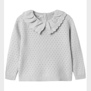 MarMar Bluse - Strik - Toro - Aluminium m. Hulmnster