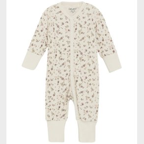 CeLaVi Heldragt - Uld - Marron m. Blomster