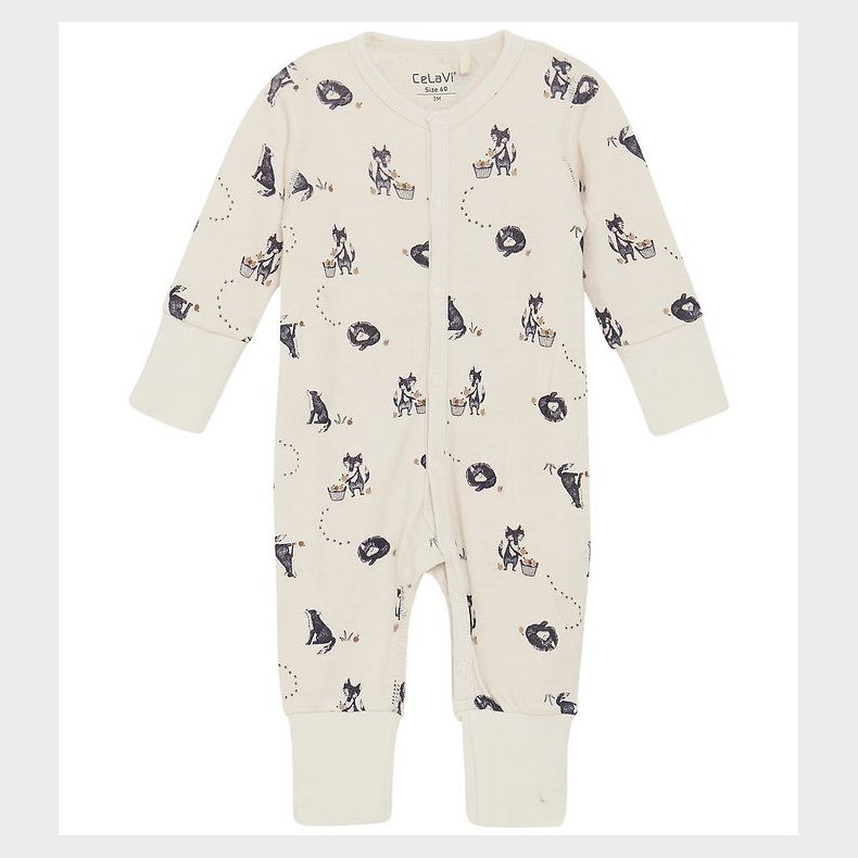 CeLaVi Heldragt - Uld - Night Sky m. Dyr