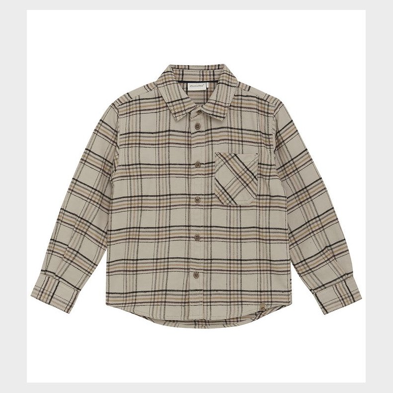 Minymo Skjorte - Oxford Tan