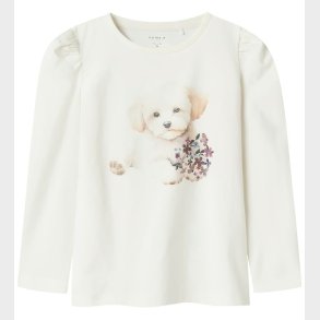 Name It Bluse - NmfNinea - Cloud Dancer