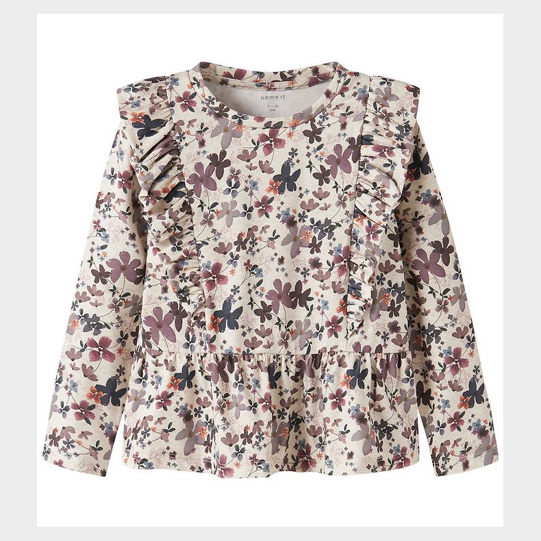 Name It Bluse - NmfNaline - Peyote Melange