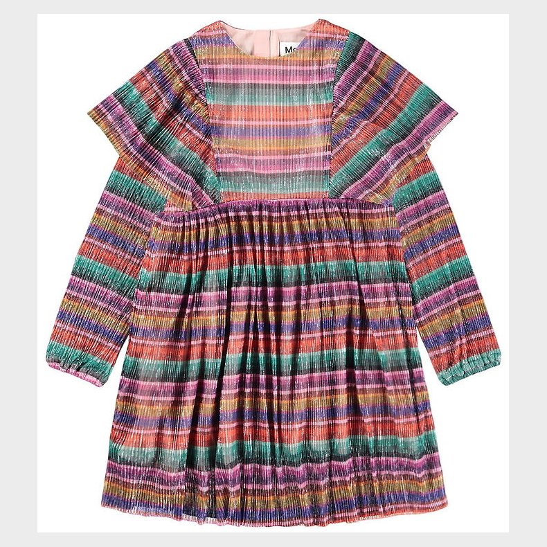 Molo Kjole - Plisseret - Carina - Jewellery Stripe