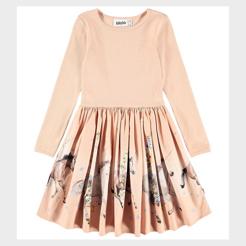 Molo Kjole - Rib - Casie Warm - Universal Flora