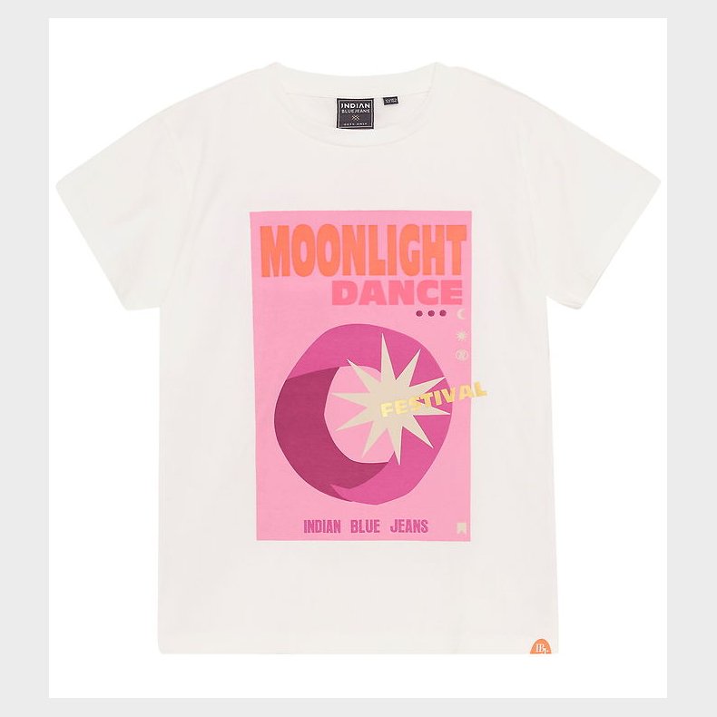 Indian Blue Jeans T-shirt - Cloud Moonlight m. Print