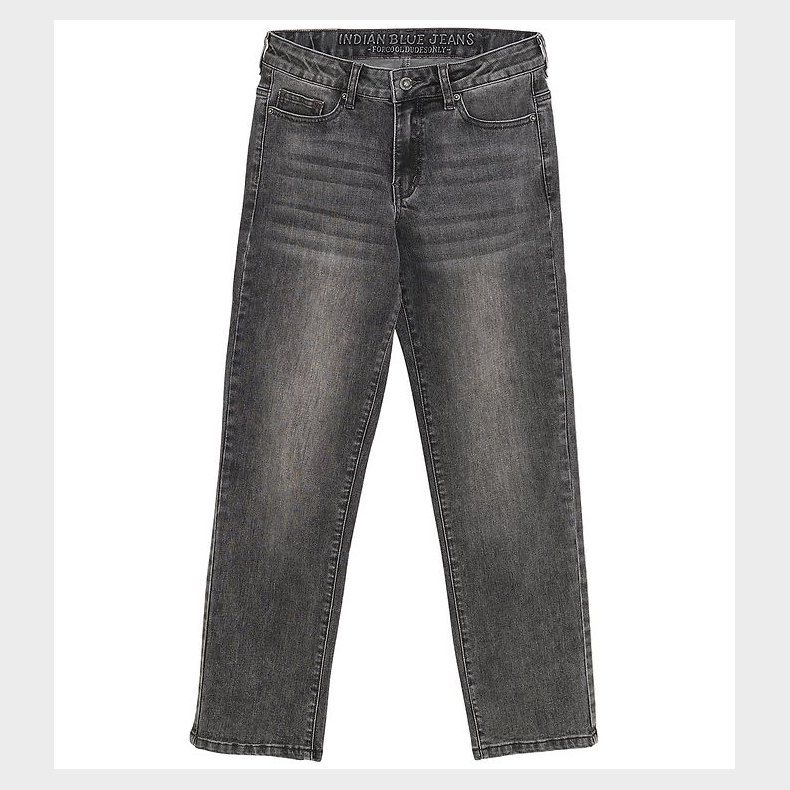 Indian Blue Jeans Jeans - Wide Loose Fit - Dark Grey Denim