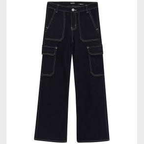 Indian Blue Jeans Jeans - Wide Fit - Dark Blue Denim