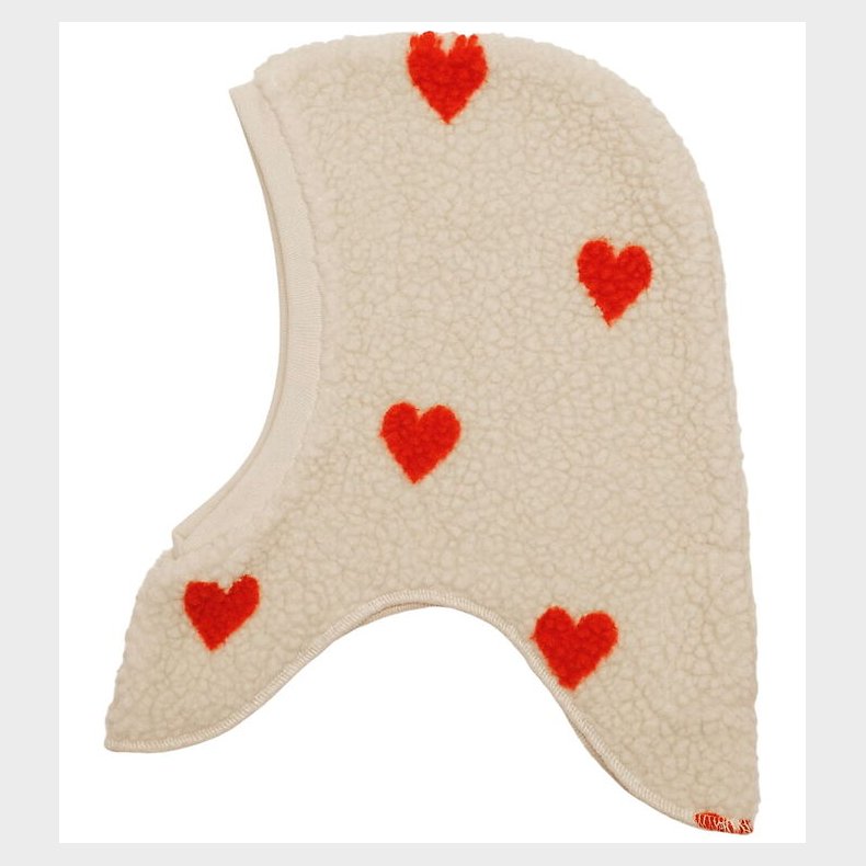 Fl�ss Elefanthue - 1-lags - Fleece - Simone - Soft White Heart