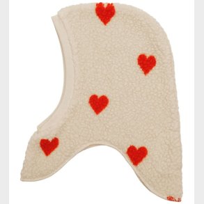 Flss Elefanthue - 1-lags - Fleece - Simone - Soft White Heart